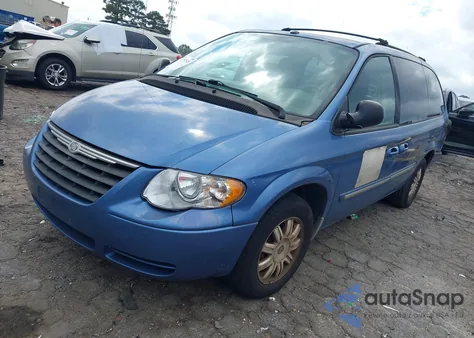 2007 Chrysler Town & Country Touring из США, поврежденный, VIN 2A4GP54L77R230625